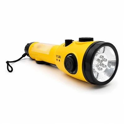 Dynamo Flashlight Radio