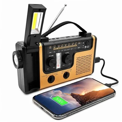 Radju Bluetooth li jaħdem bix-xemx